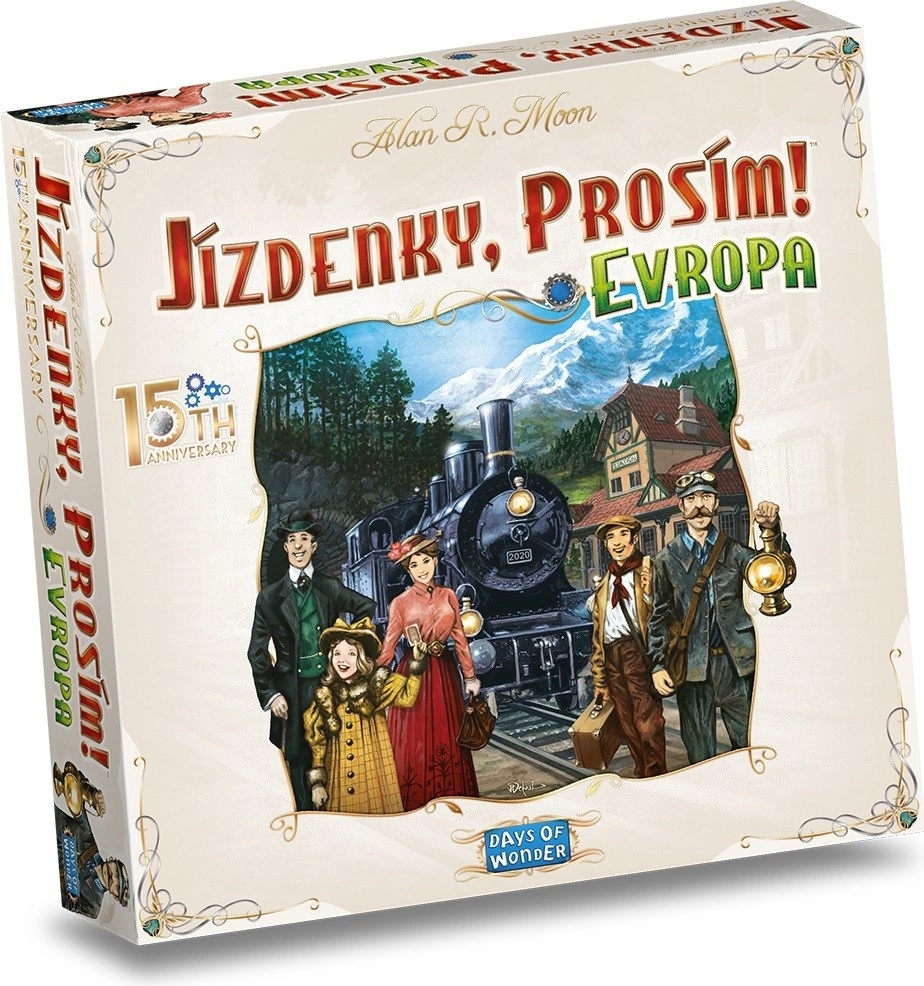 Asmodee Jízdenky, prosím! Evropa 15th anniversary
