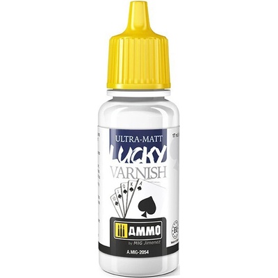 AMMO by MIG Jimenez Akrylový Lak Ammo Lucky Varnish Ultra Matt 17ml
