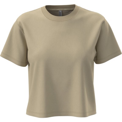 Next Level Apparel N 7610 / Дамски къс топ от плътен памук - кафяв M (087610t6002)