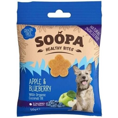 Soopa Healthy Bites s jablkom a čučoriedkou 50 g