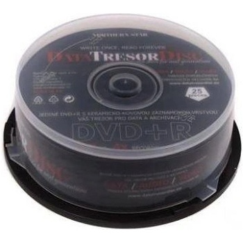 Northern Star Data Tresor DVD+R 4,7GB 4x, cakebox, 25ks (DTDCJSPDCAKE25)