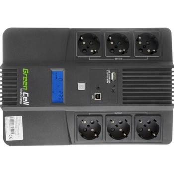 Green Cell AiO LCD 600VA UPS06
