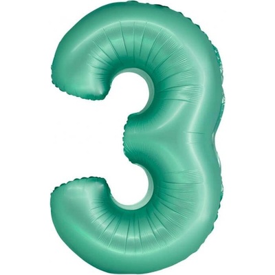 Godan balloons Chytrý fóliový balónek číslo 3 matný 76 cm