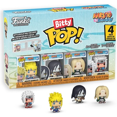 Funko Комплект мини фигури Funko Bitty POP! Animation: Naruto Shippuden - 4 Pack (Series 2) (108429)