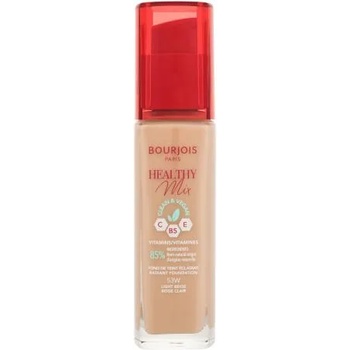 BOURJOIS Paris Healthy Mix Clean & Vegan Radiant Foundation хидратиращ и озаряващ фон дьо тен 30 ml нюанс 53W Light Beige