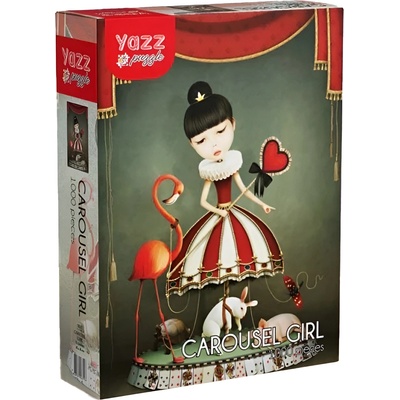 Yazz Пъзел Yazz Puzzle от 1000 части - Момичето от карнавала (3820)