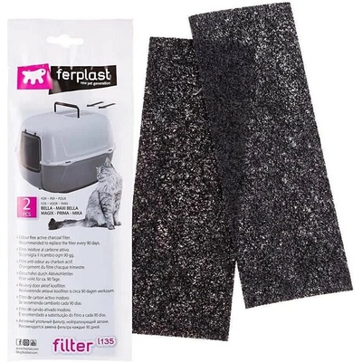 Ferplast Filtr do kočičí toalety Bella Magix uhlíkový L135 – Zboží Dáma