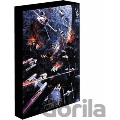 Obraz LED svietiaci 30x40 cm, Star Wars