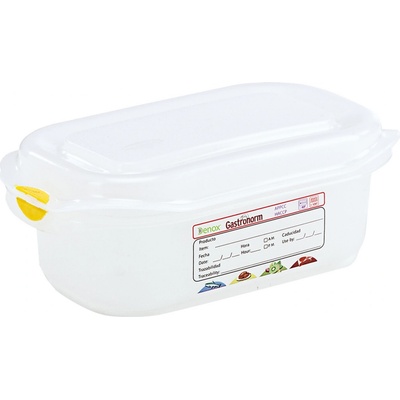 Denox gastronádoba GN1/9 s víkem GASTRONOX, 65 mm, polypropylen, objem 0,6 L, hermetická 12340_030
