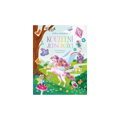Joli Hannah knížka se samolepkami kouzelní jednorožci