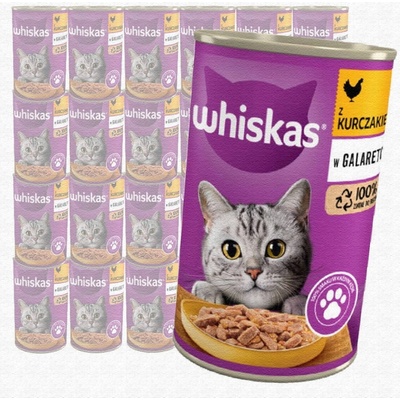Whiskas kuracie maso v želé 24 x 400 g