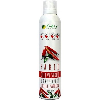 Fabio Produkt Repkový olej s chilli príchuťou 250 ml