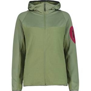 CMP Дамско поларено яке CMP Women's Jacket Fix Hood 36G1226 Fleece jacket - Green Tea - размер 46 (EU) (105-7513-0417)