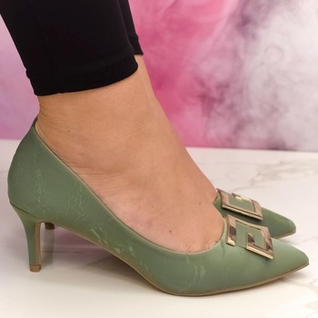 Dámske lodičky FANY zelené