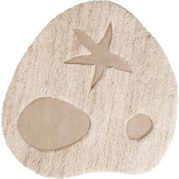 Ferm Living Детско килимче Kove крем (1104271107)