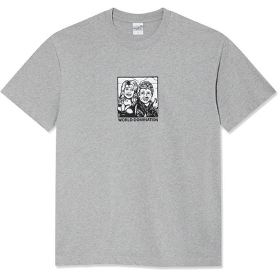 Polar triko World Domination šedá