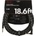 Fender Deluxe Series Black 5, 5 m Директен - Ъглов Инструментален кабел (0990820079)