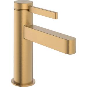 Hansgrohe Finoris - Кран за умивалник, за студена вода, EcoSmart, матиран бронз 76013140 (76013140)