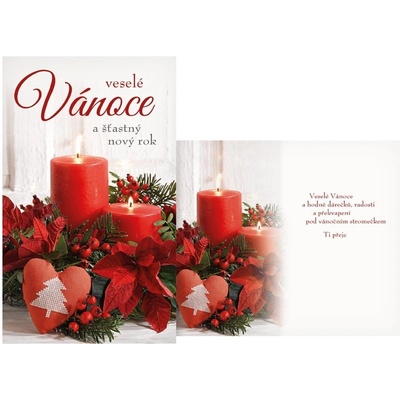 UNIPAP přání Vánoční malé V23-164 Z PRANI_Z_623 549784
