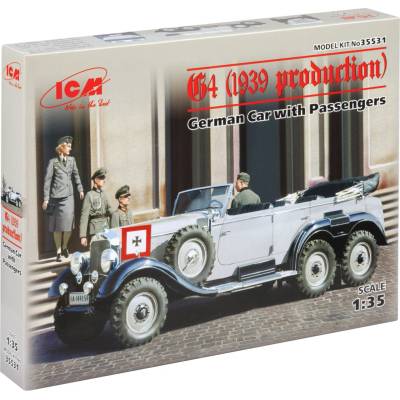 ICM Mercedes G4 1939 production with Passengers 1:35