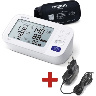 Omron M6 M6 Comfort AFib + ZDROJ digitální tlakoměr 1 ks