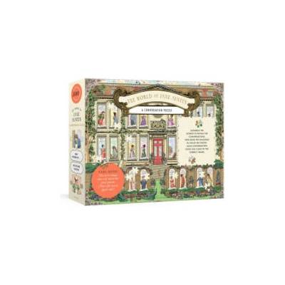 The World of Jane Austen: A Conversation Puzzle: 500-Piece Puzzle: Jigsaw Puzzle for Adults