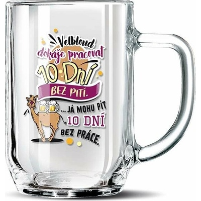 Nekupto Dárkový půllitr Velbloud Rdh 500 ml