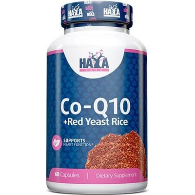 Haya Labs Coenzym Q10 & Red yeast rice 500 mg 60 kapsúl