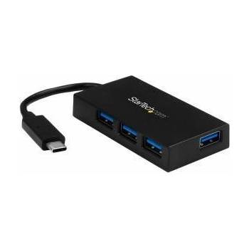 StarTech USB извод Startech HB30C4AFS Бял Черен