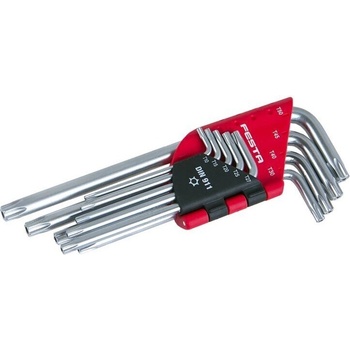 FESTA Комплект L ключове TORX FESTA CrV T10-T50 9 броя 18497