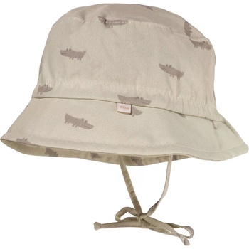 Maximo Лятна шапка с периферия Maximo - Бежова, крокодили, UPF50+, размер 45, 9-12 м (54500149400)
