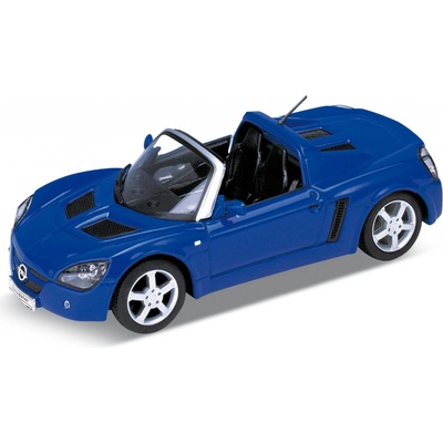Welly Opel Speedster model modrá 1:34