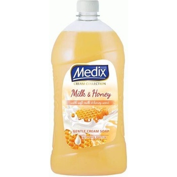 MEDIX Cream Collection MILK & HONEY САПУН ПЪЛНИТЕЛ ЖЪЛТ 800МЛ