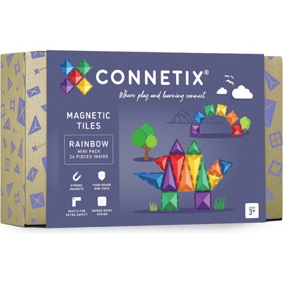 Connetix Rainbow Mini Pack 24 ks