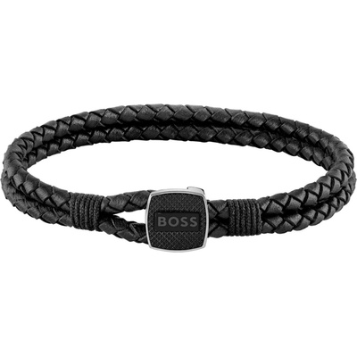 Hugo Boss Stylový kožený náramek 1580047 19 cm