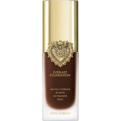 Dolce & Gabbana Flawless Everlast Foundation intenzivně krycí make-up s dlouhotrvajícím efektem SPF20 40C deep 27 ml