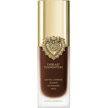 Dolce & Gabbana Flawless Everlast Foundation intenzivně krycí make-up s dlouhotrvajícím efektem SPF20 40C deep 27 ml