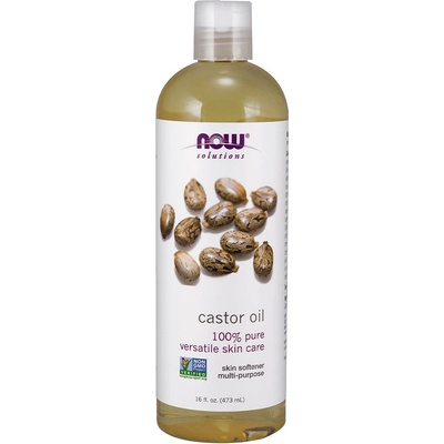 Now Foods Ricinový olej 473 ml
