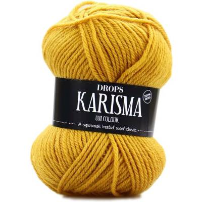 Drops Karisma Uni 52 hořčicová