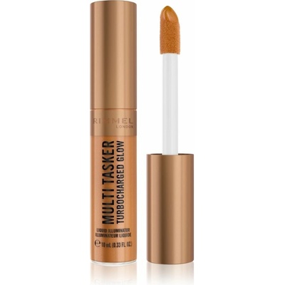 Rimmel Multi-Tasker Turbocharged Glow tekutý rozjasňovač 006 It's Giving Glow 10 ml