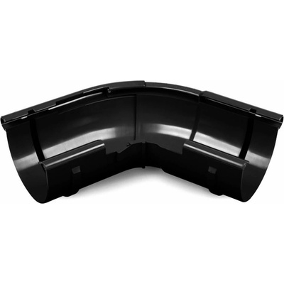 Bryza PVC Vonkajší roh nastaviteľný uholník 125 mm čierna