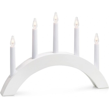 Markslöjd 704469 Vianočný svietnik ATLE 5xE10 3W 230V biela ML0749