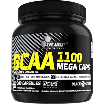 Image 1 of Olimp Sport Nutrition BCAA Mega Caps 1100 [300 капсули]