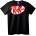 NOONEBRAND Тениска Nestlé Kickass - L, Black