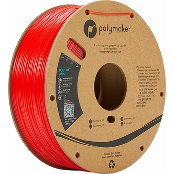 Polymaker PolyLite ABS Red - 1, 75 mm (PE01004)
