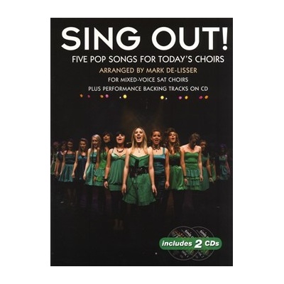 Sing Out! 5 Pop Songs Todays Choirs Book 1 + 2 CD