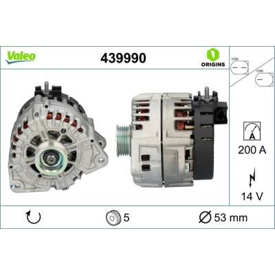 Alternátor VALEO 439990
