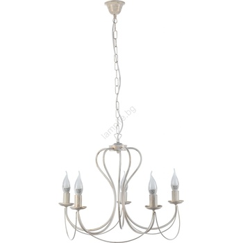 Image 1 of Onli - Пендел CANDELA 5xE14/6W/230V бял (OL0268)