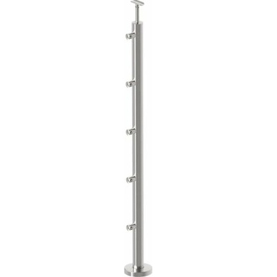 Sloupk antikor D42,4/5x12mm, v=100cm,VK-schod,lesk