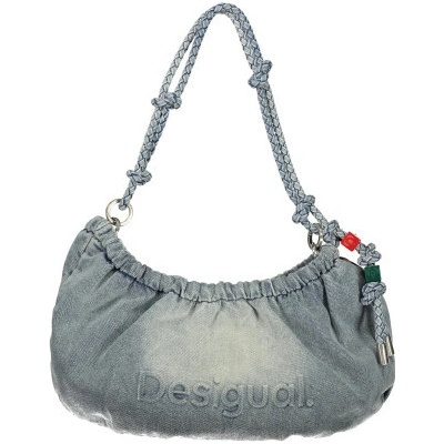 Desigual Stylová dámská kabelka 40.0X22.0X14.0cm Modrá